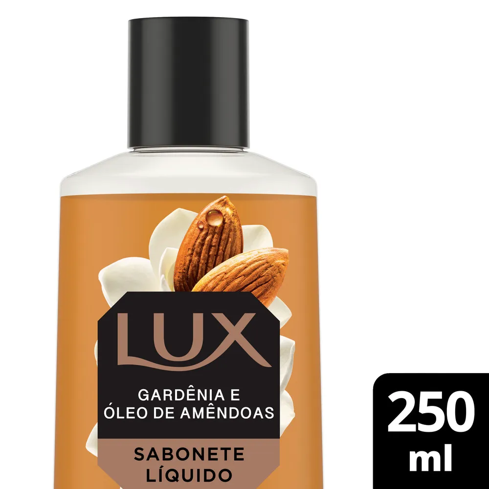 Lux Jabon liquido gardenia y aceite de almendras 250ml