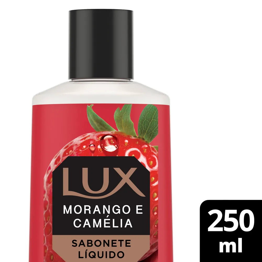 Lux Jabon liquido frutilla y camelia 250ml