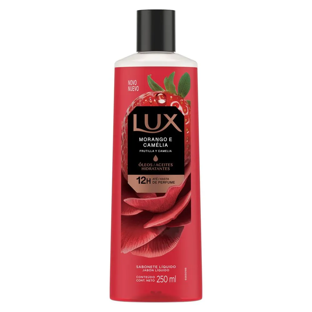 Lux Jabon liquido frutilla y camelia 250ml