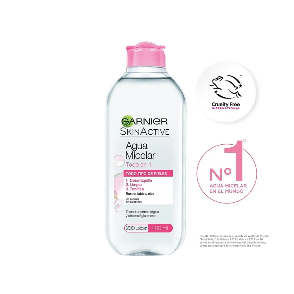 Garnier Agua micelar todo en 1 400ml