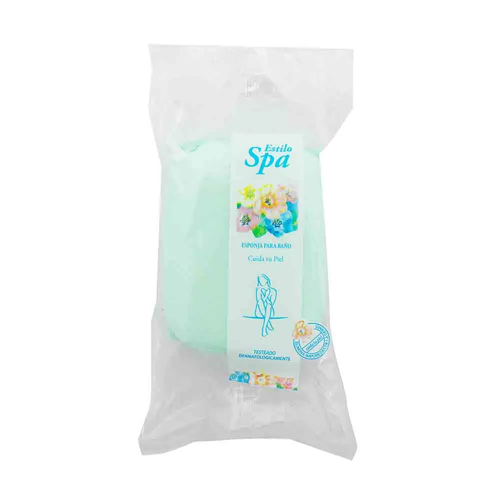 Estilo Spa Esponja De Baño Estilo Spa Fibra Exfoliante