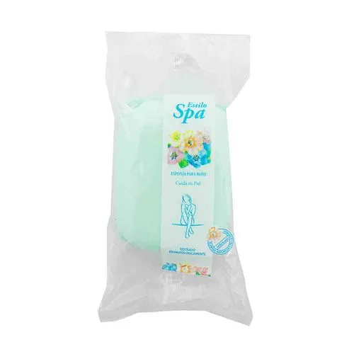 Estilo Spa Esponja De Baño Estilo Spa Fibra Exfoliante