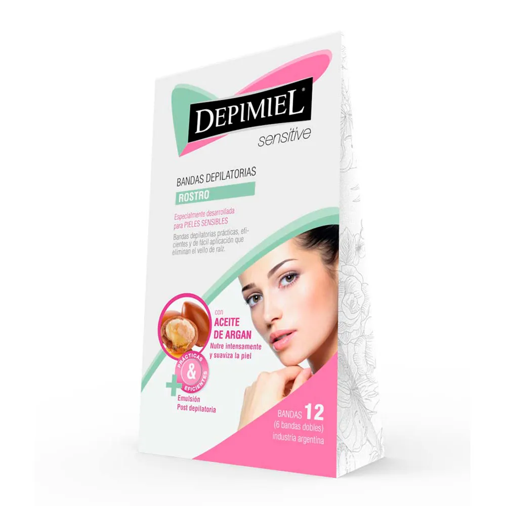 Depimiel Banda Depilatoria De Rostro Sensitive