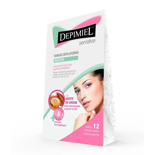 Depimiel Banda Depilatoria De Rostro Sensitive