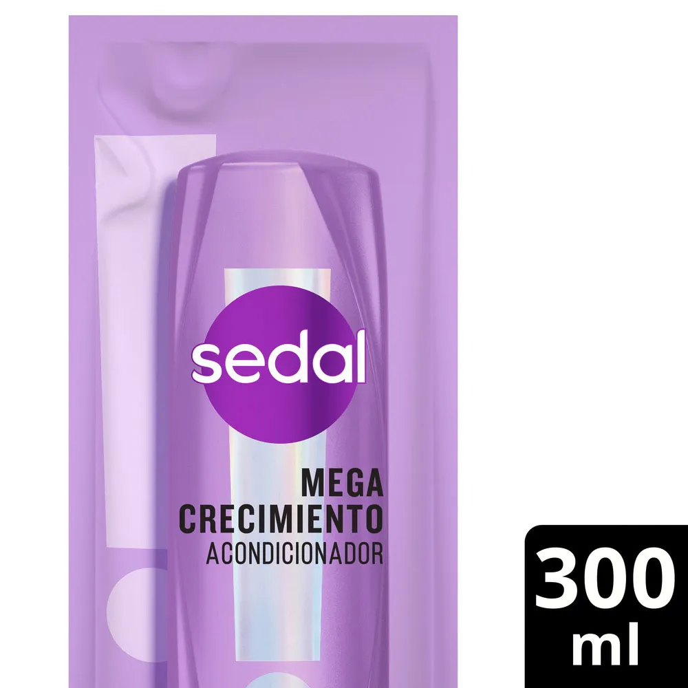 Sedal Acondicionador Mega Crecimiento Doy Pack 300ml Sedal