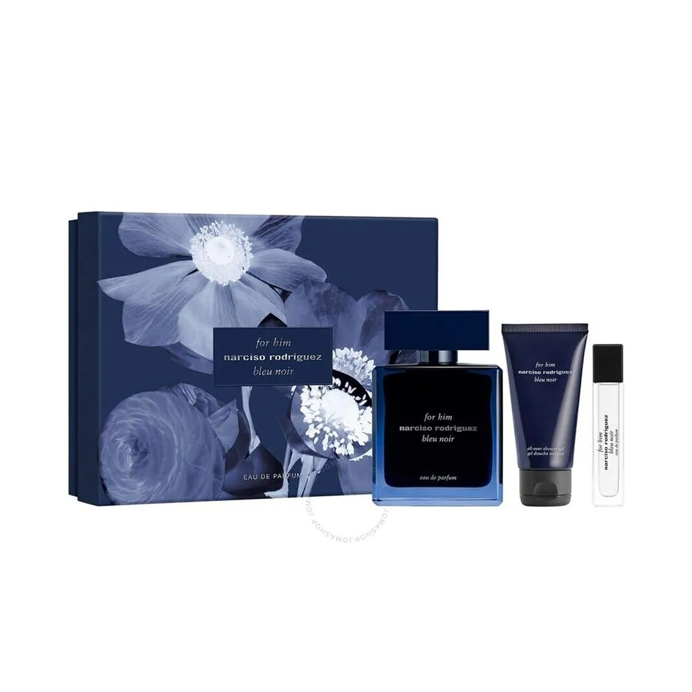 Narciso Rodriguez Set Bleu Noir For Him