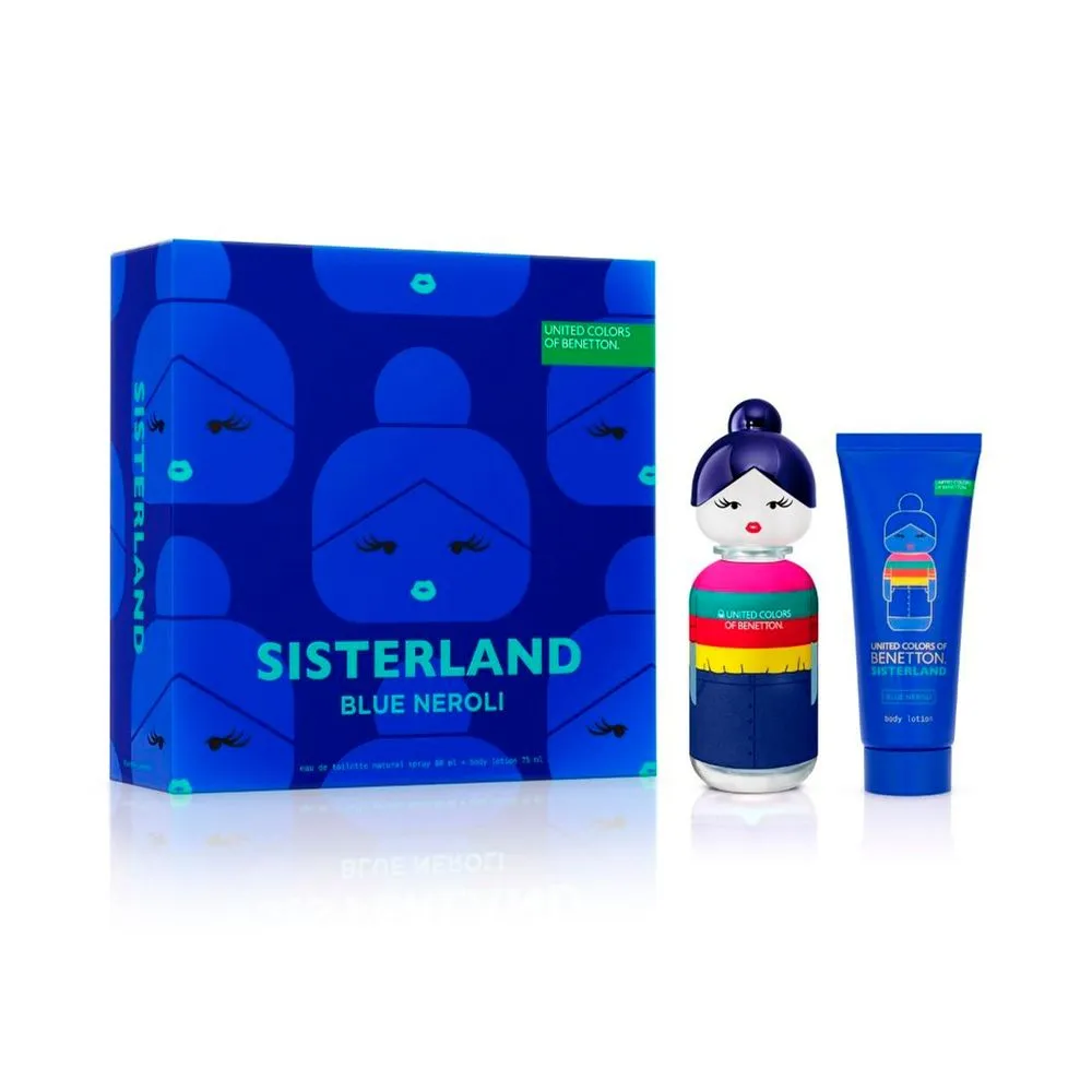 Benetton Set Sisterland Blue Neroli