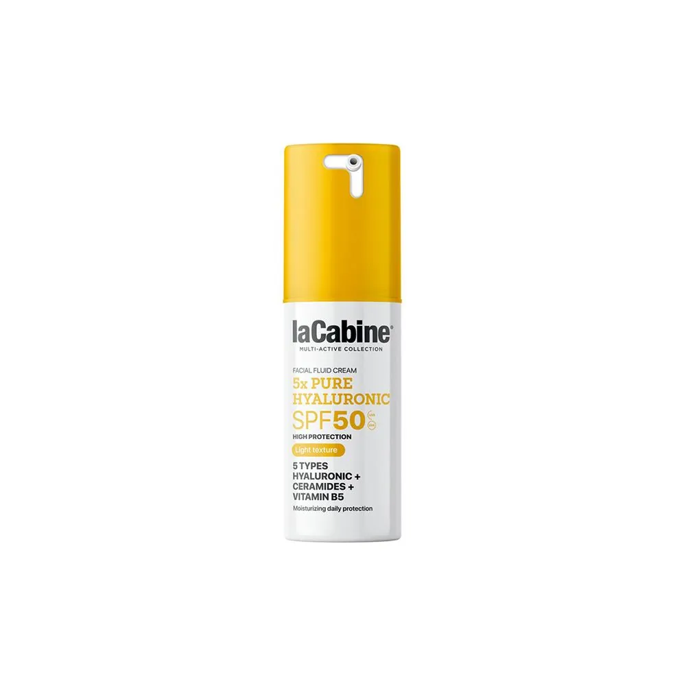 LA CABINE FLUID CREMA 5X PURE HYALURONIC LIGHT SPF50