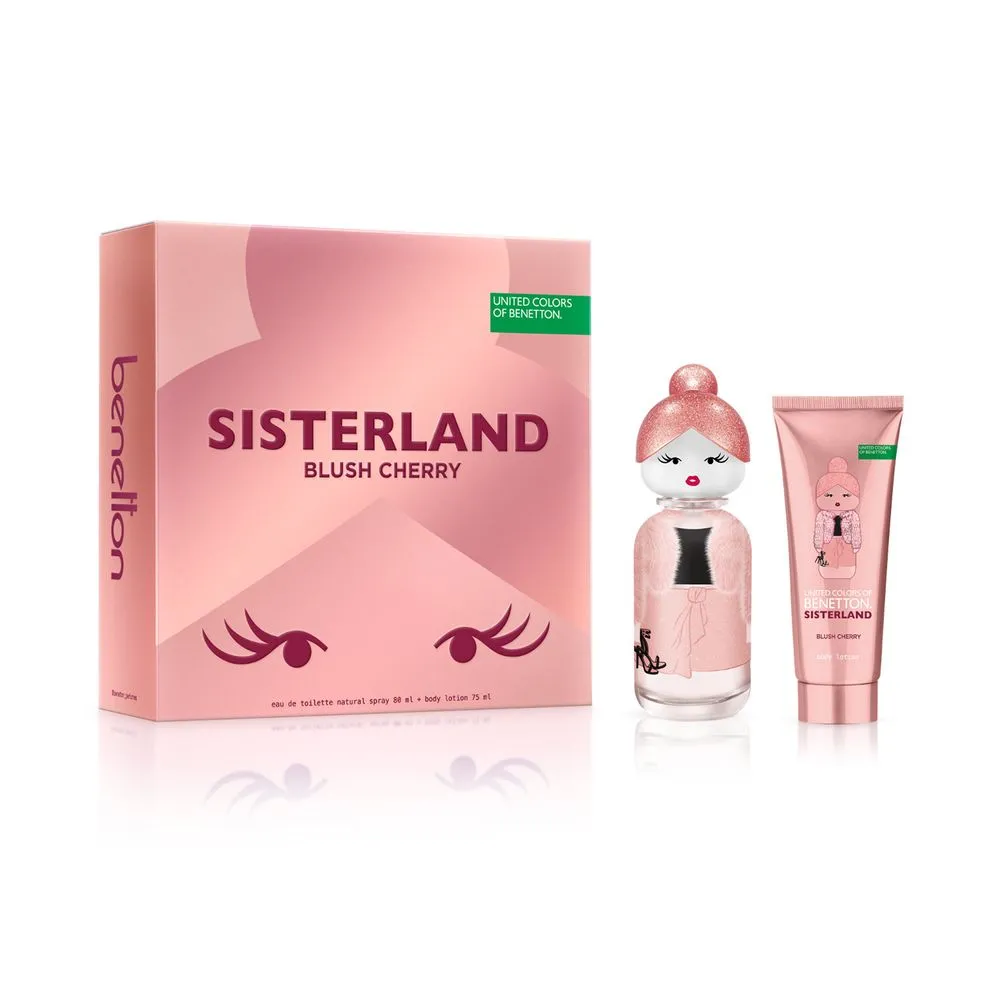 Benetton Set Sisterland Blush Cherry