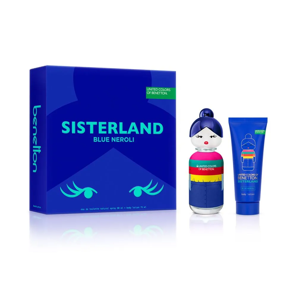 Benetton Set Sisterland Blue Neroli