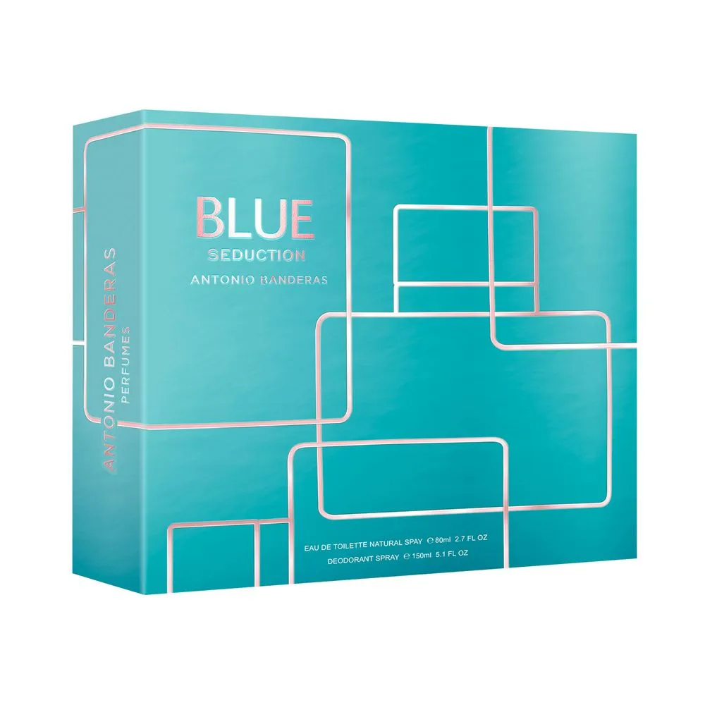 Antonio Banderas Set Blue Seduction For Woman