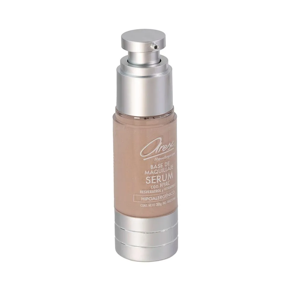 Arex MAQUILLAJE BASE SERUM CON ACIDO HIALURONICO