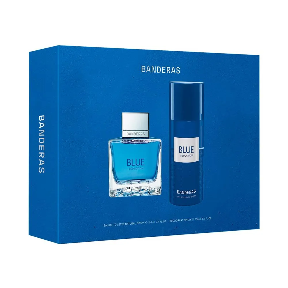 Antonio Banderas Set Blue Seduction For Men
