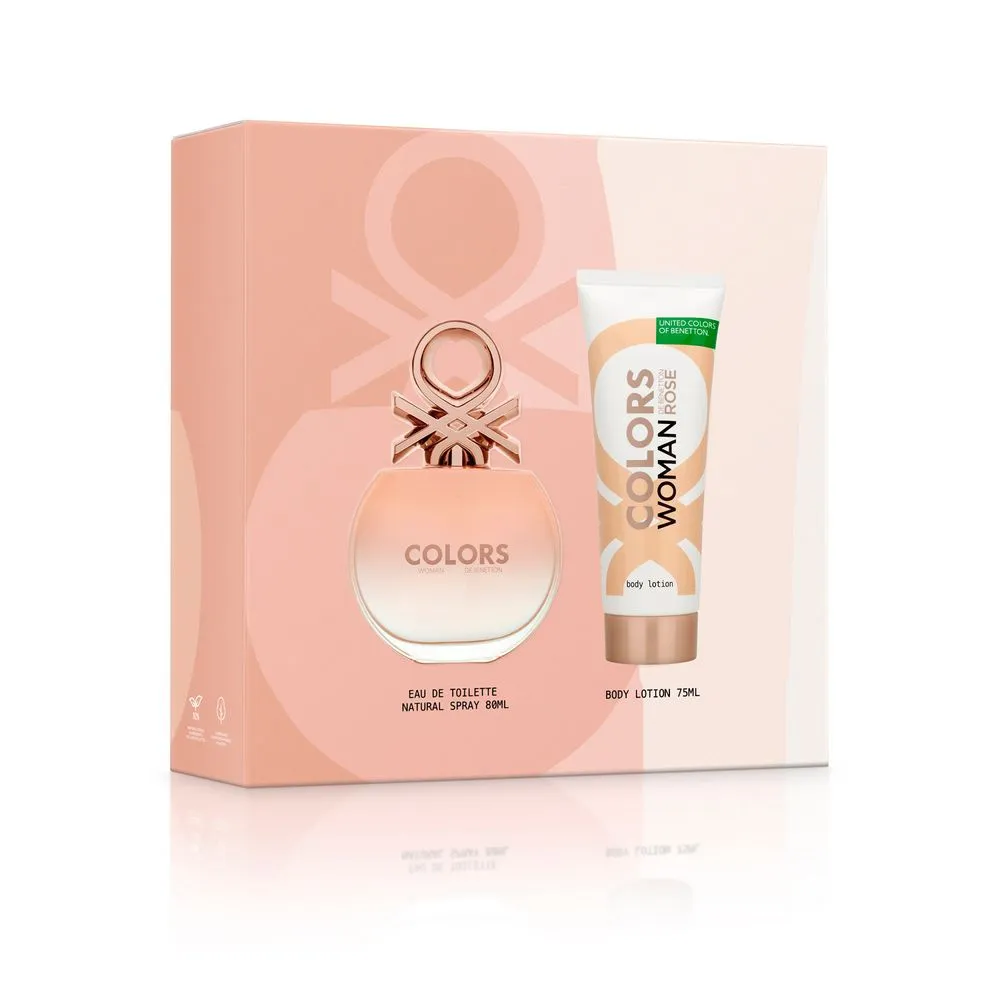 Benetton Set Colors Rose Woman