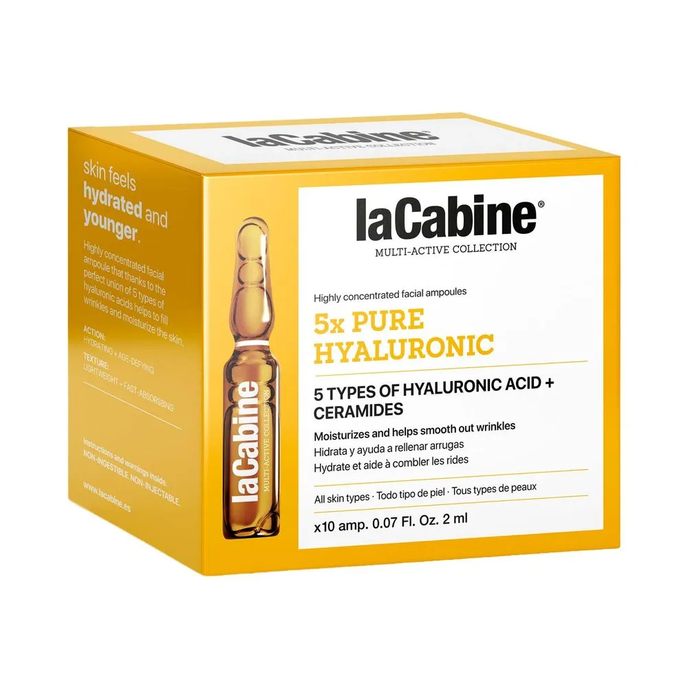 LA CABINE AMPOLLAS 5X PURE HYALURONIC