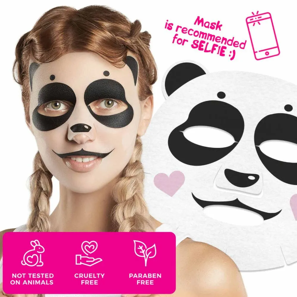 7Days 7DAYS ANIMAL MASK SWEET PANDA BAMBOO EXTRACT & SOYBEAN OIL