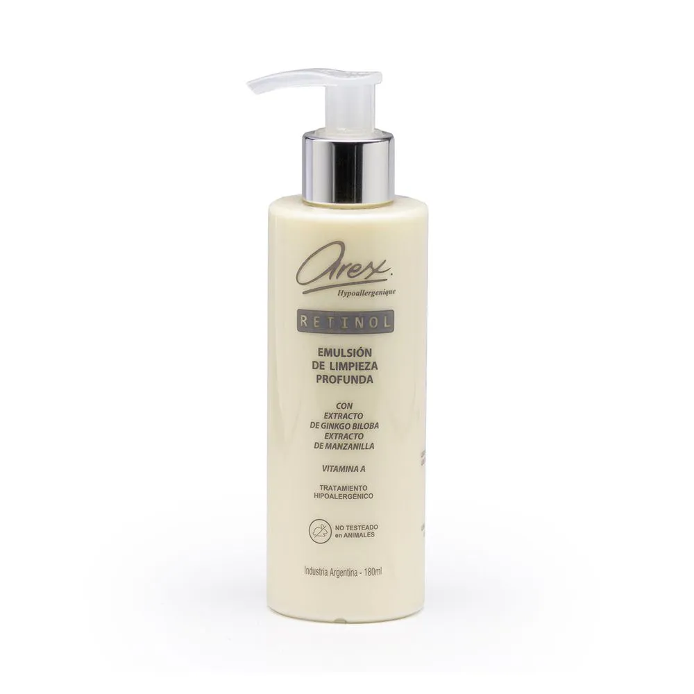 Arex EMULSION LIMPIEZA CON RETINOL-GINKGO