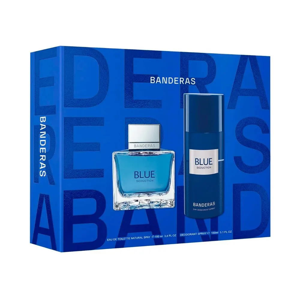 Antonio Banderas Set Blue Seduction For Men