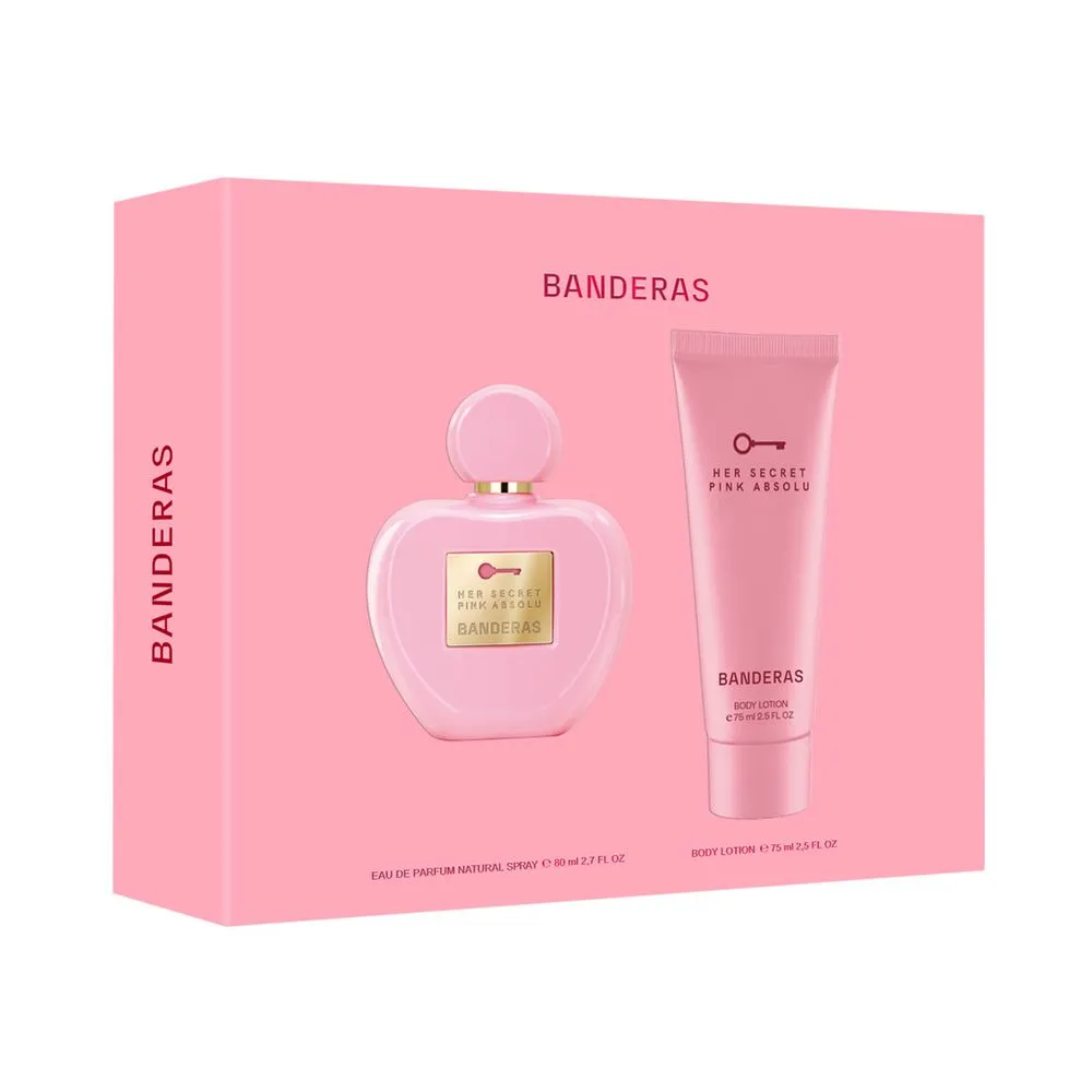 Antonio Banderas Set Her Secret Pink Absolu