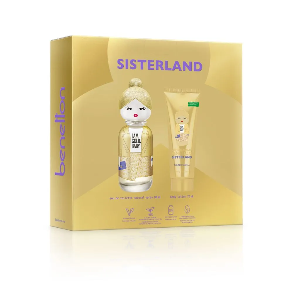 Benetton Set Sisterland Golden Vanilla