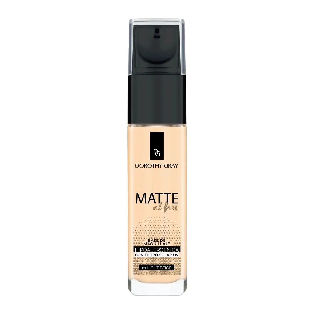 Dorothy Gray Base Matte Oíl Free Hipoalergénica