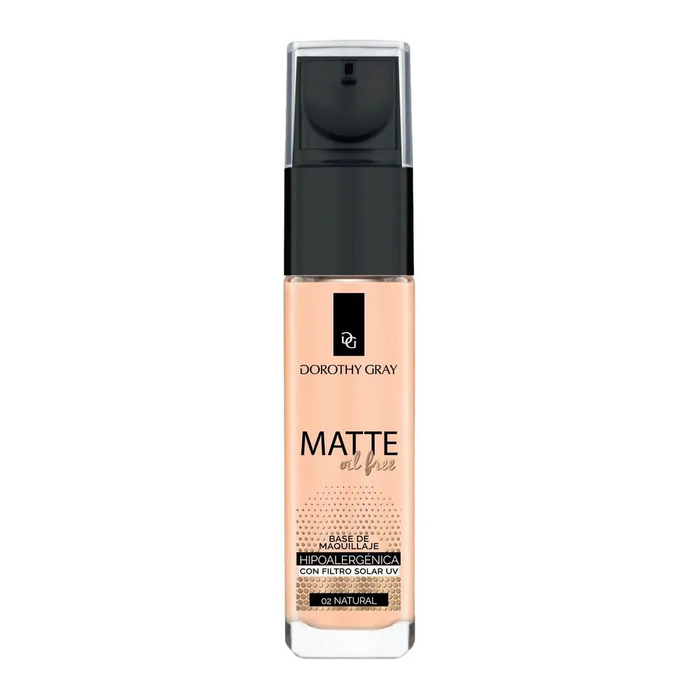 Dorothy Gray Base Matte Oíl Free Hipoalergénica