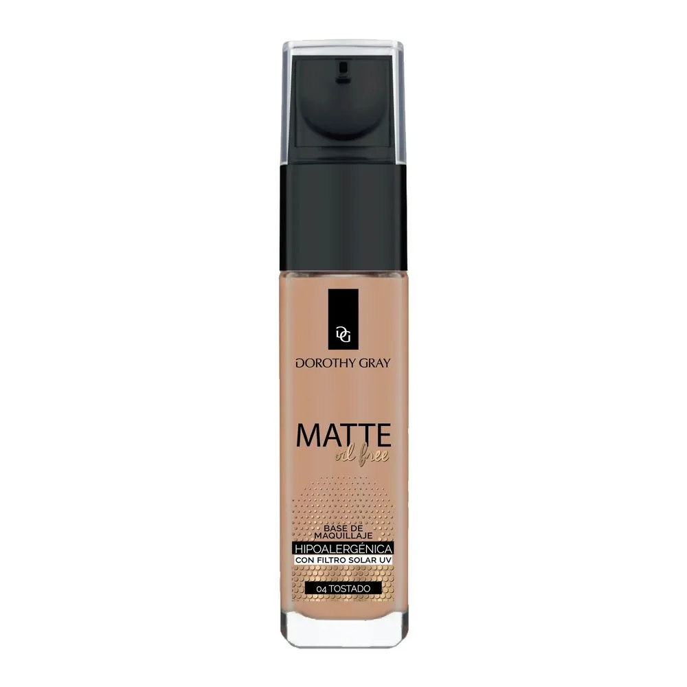 Dorothy Gray Base Matte Oíl Free Hipoalergénica