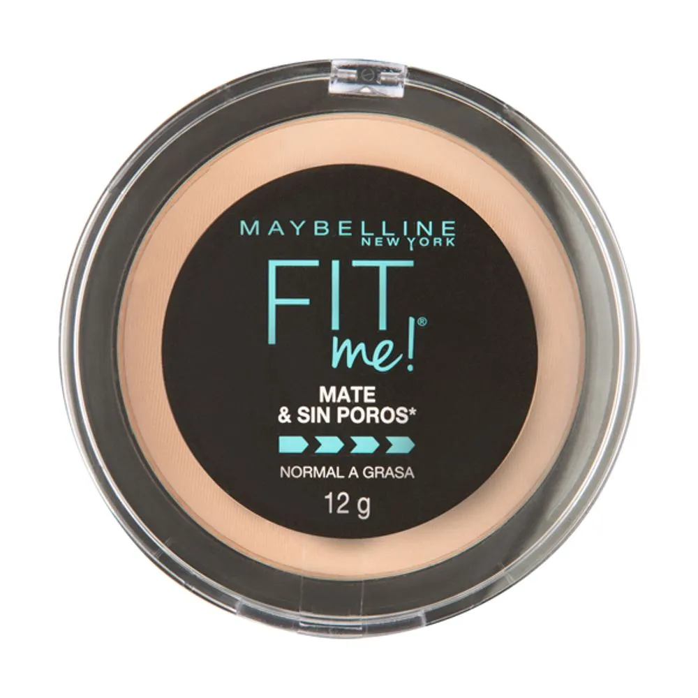 Maybelline Polvo Compacto Fit Me Matte Y Sin Poros