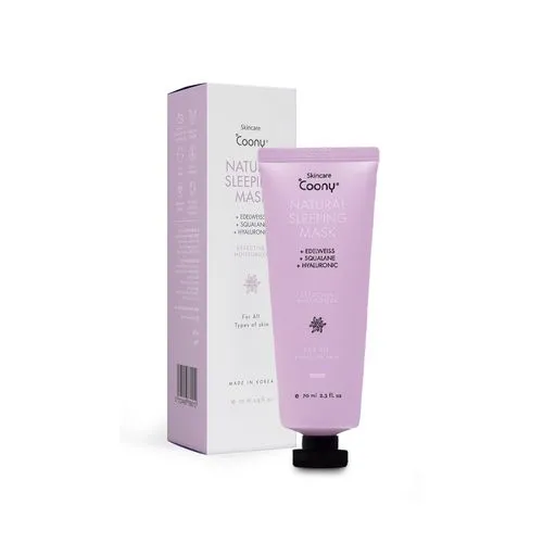 Coony Mascarilla Facial Natural Hidratante Nocturna Sleeping Mask