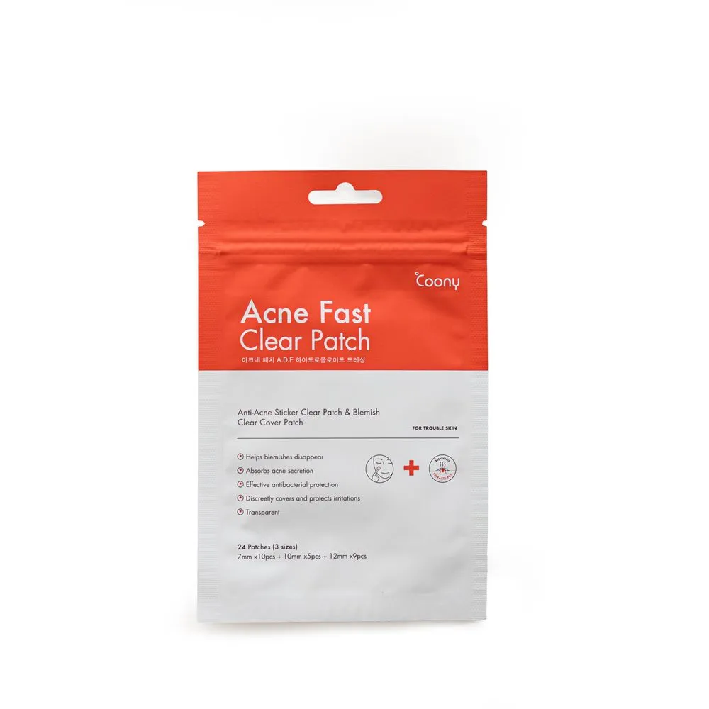 Coony Acne Fast Clear Patch - Parches Para Acné
