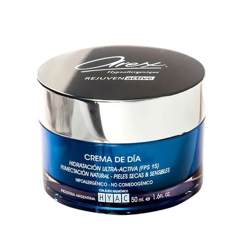 Arex Crema Facial De Día Con Ácido Hialurónico y FPS Rejuven-Active