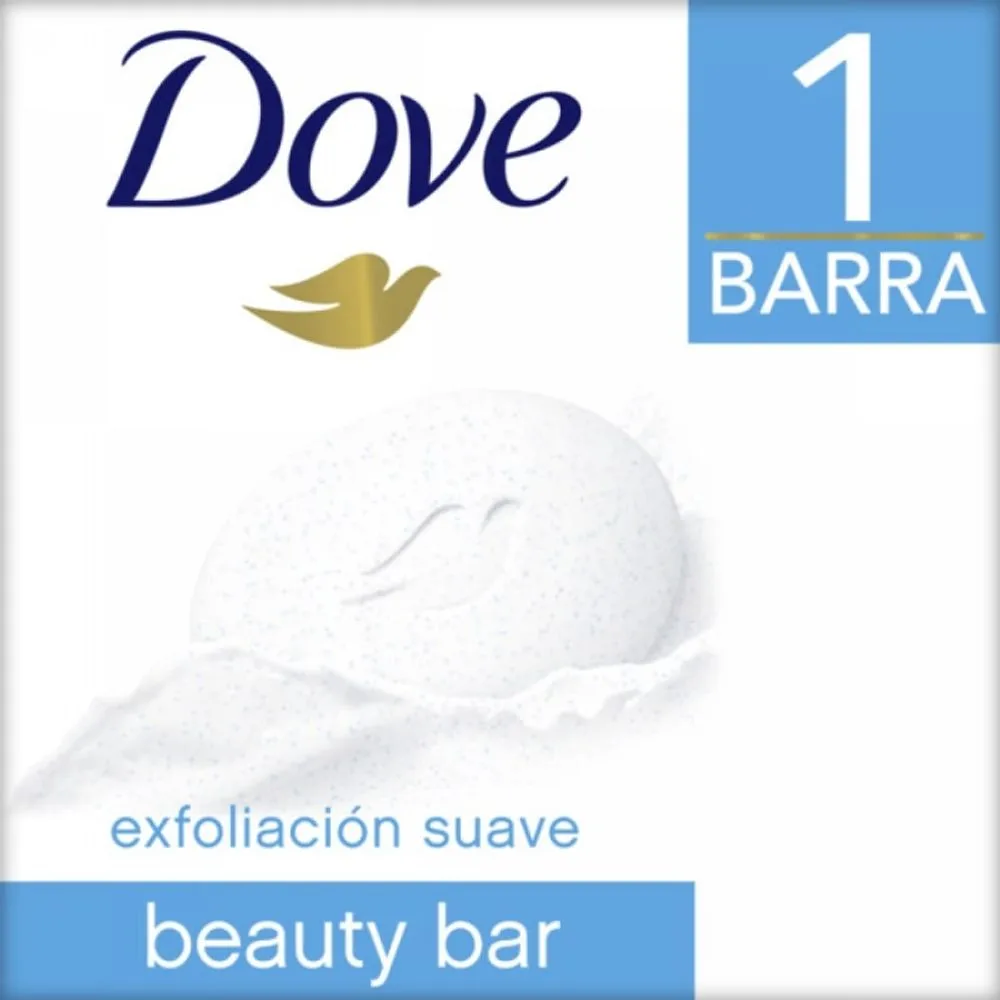Dove Jabón En Barra Exfoliante Suave