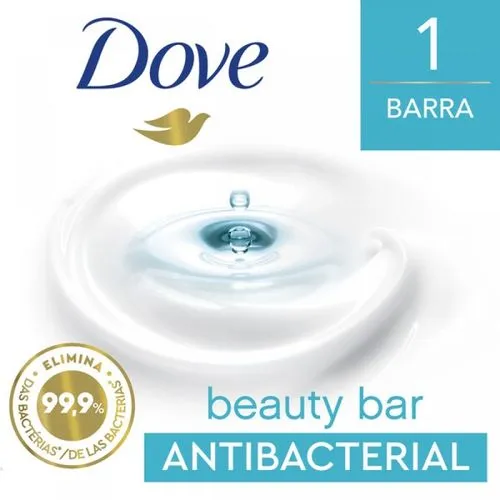 Dove Jabón En Barra Cuida & Protege Antibacterial