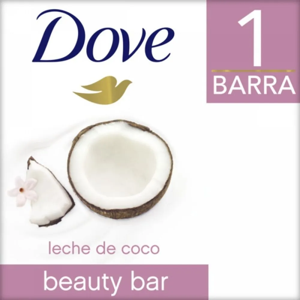 Dove Jabón En Barra Leche De Coco