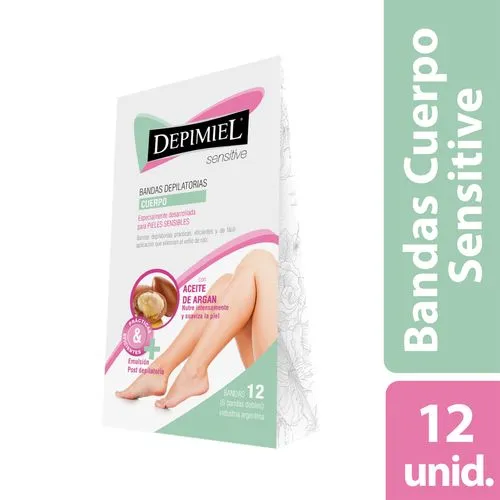 Depimiel Bandas Depilatorias Para El Cuerpo Sensitive