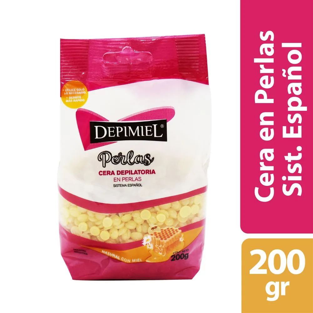 Depimiel Cera Depilatoria En Perlas Natural De Abejas