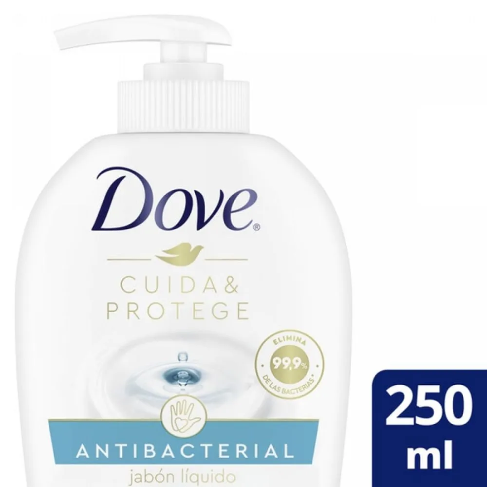 Dove Jabón Líquido Para Manos Antibacterial Cuida & Protege