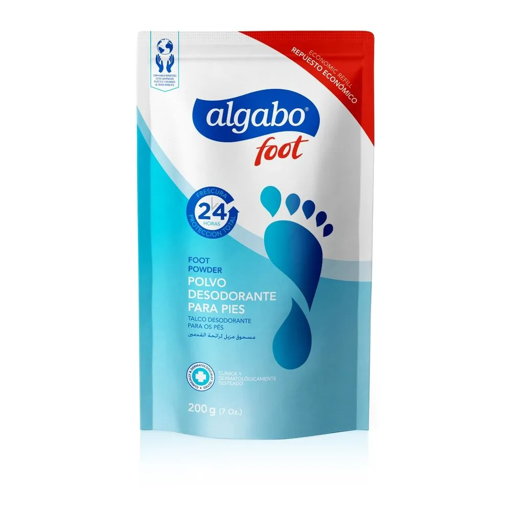 Algabo Talco Pedico Recarga
