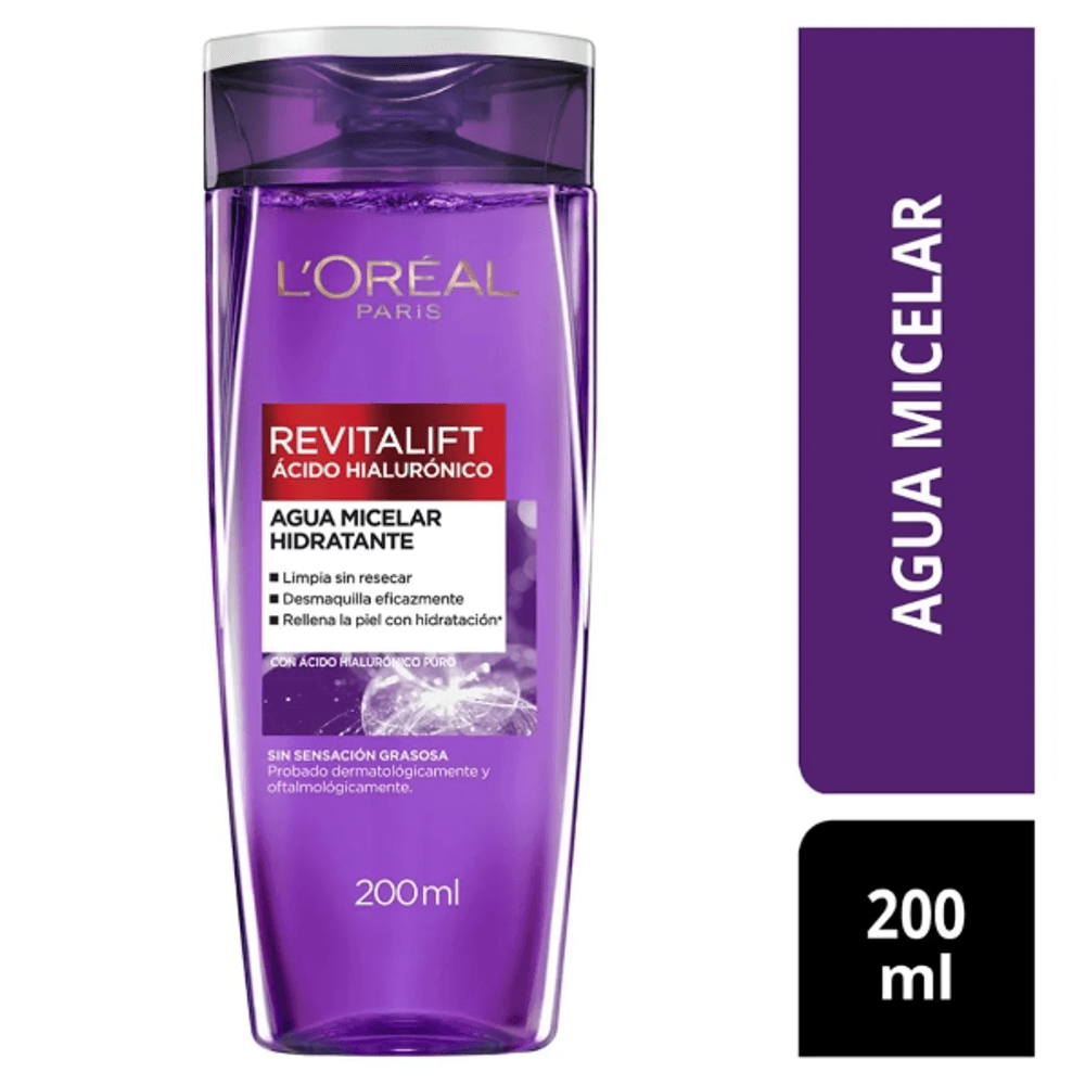 L'Oréal París Agua Micelar L'Oreal Paris Revitalift Acido Hialuronico