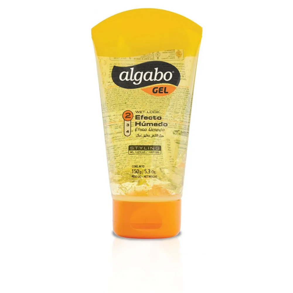 Algabo Fijador En Gel En Pomo Efecto Húmedo