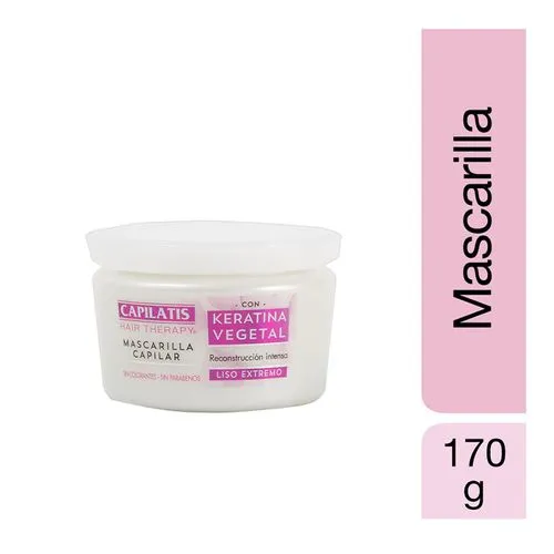 Capilatis Máscara Capilar Con Keratina Hair Therapy Liso Extremo