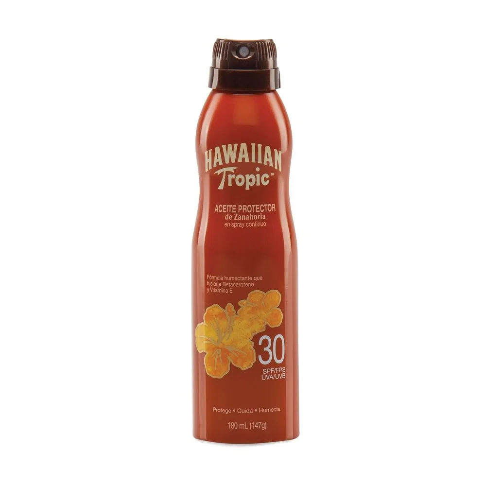 Hawaiian Tropic Protector Solar Aceite Carrot Oíl FPS 30