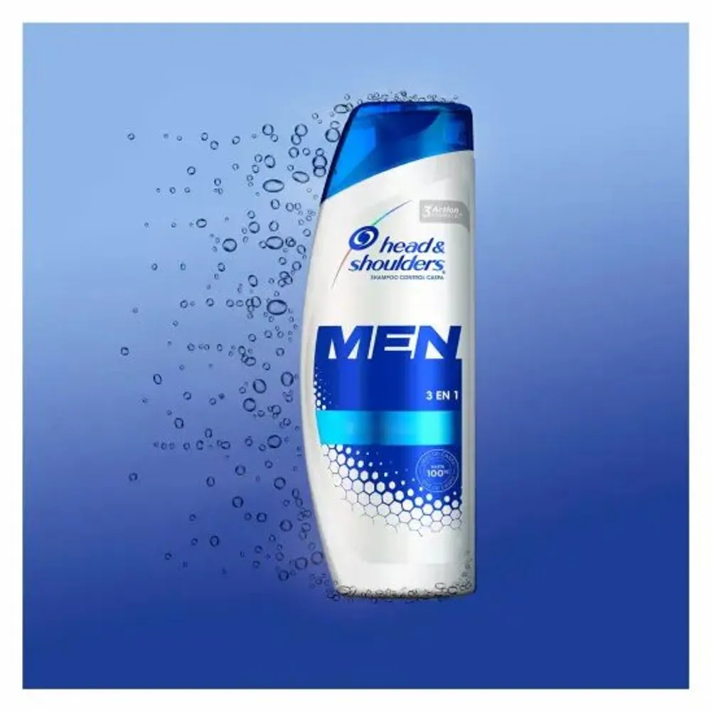 Head & Shoulders Shampoo Control Caspa Men 3 en 1