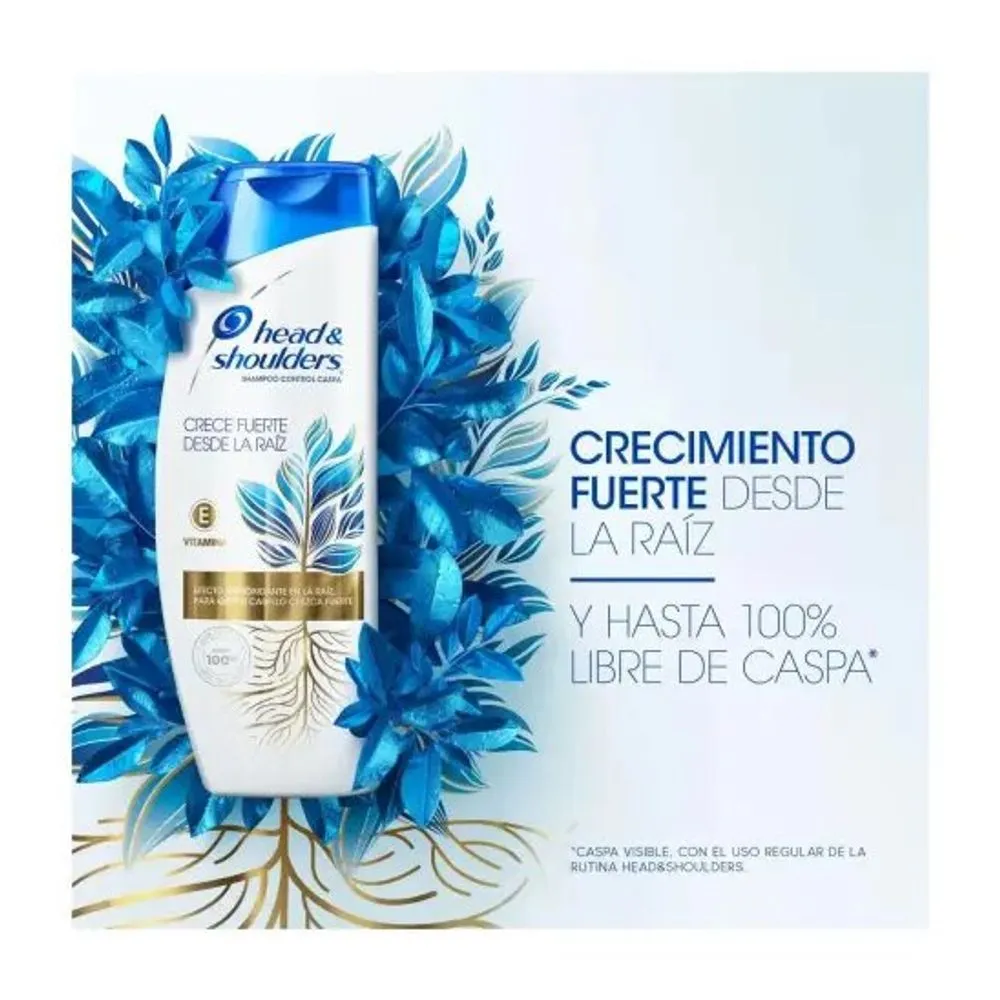 Head & Shoulders Shampoo Control Caspa Crecimiento Fuerte