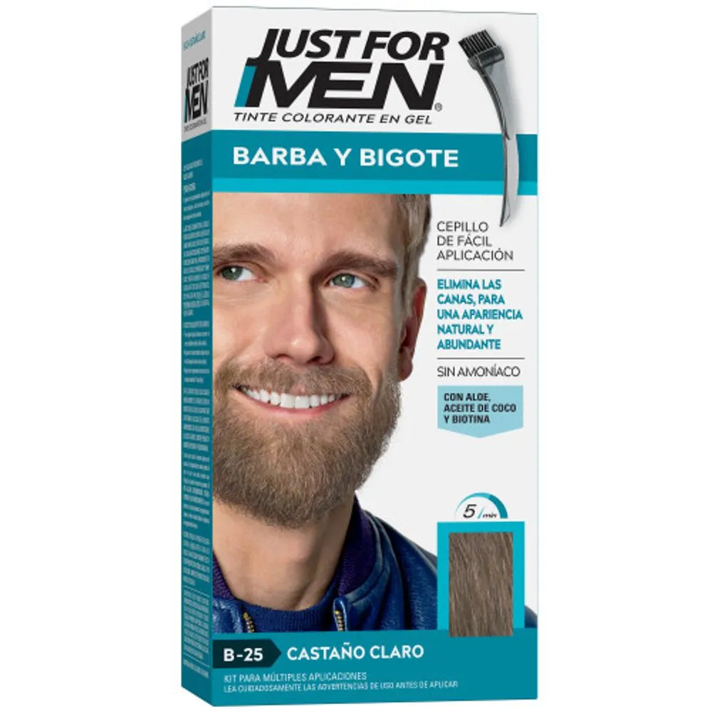 Just For Men Tinte Para Caballero En Gel Barba Y Bigote