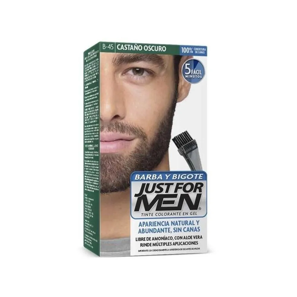 Just For Men Tinte Para Caballero En Gel Barba Y Bigote