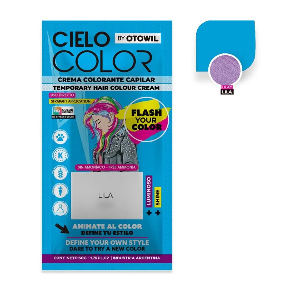 Otowil Tintura Semi Permanente Cielo Color Fantasía