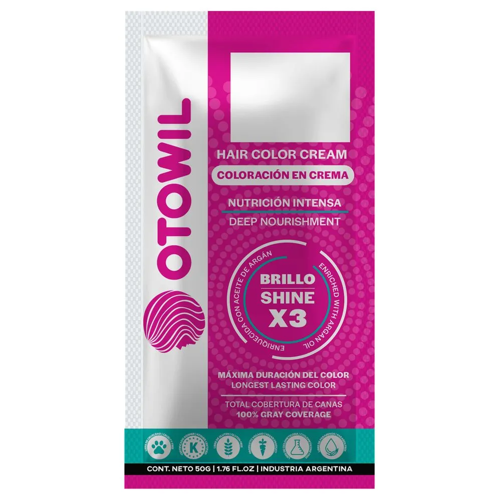 Otowil Coloración En Crema Tintura Magia