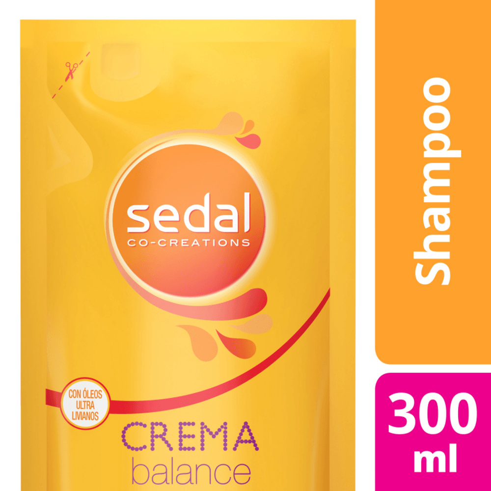 Sedal Shampoo Crema Balance Doypack