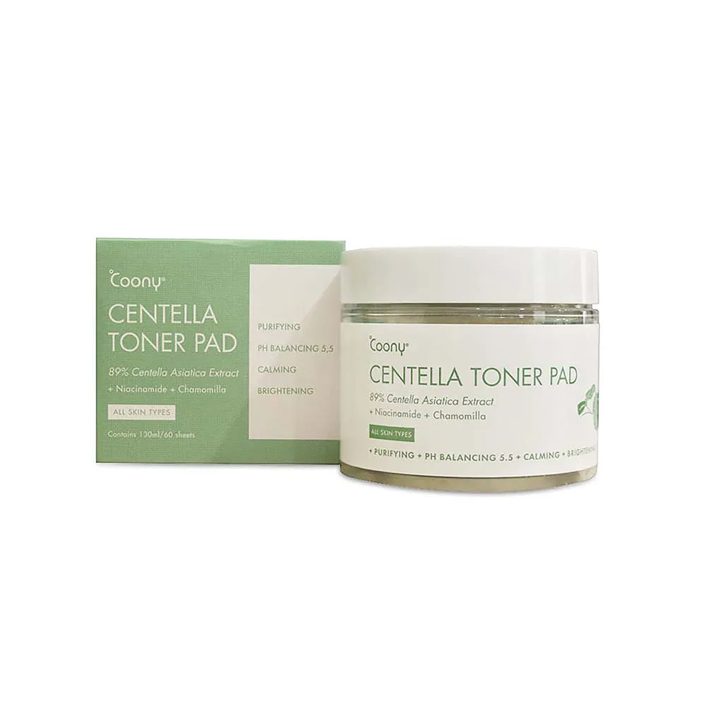 Coony Almohadillas Centella Toner Pad